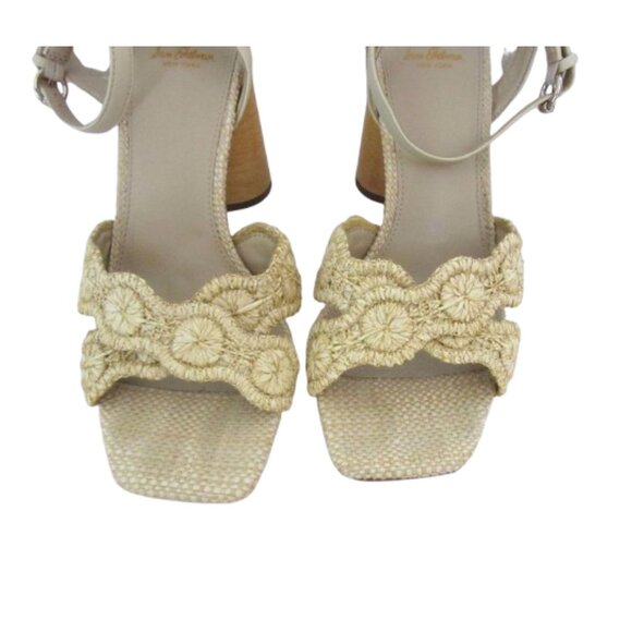 Sam Edelman Kacie Ankle Strap Sandals w Wood Block Heel Size 9M - Picture 6 of 6